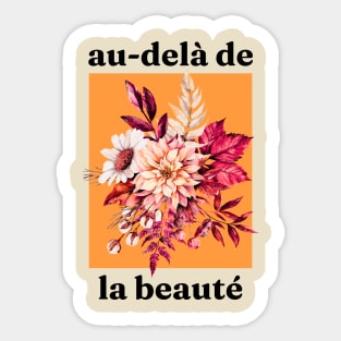 VINTAGE FLOWER Sticker